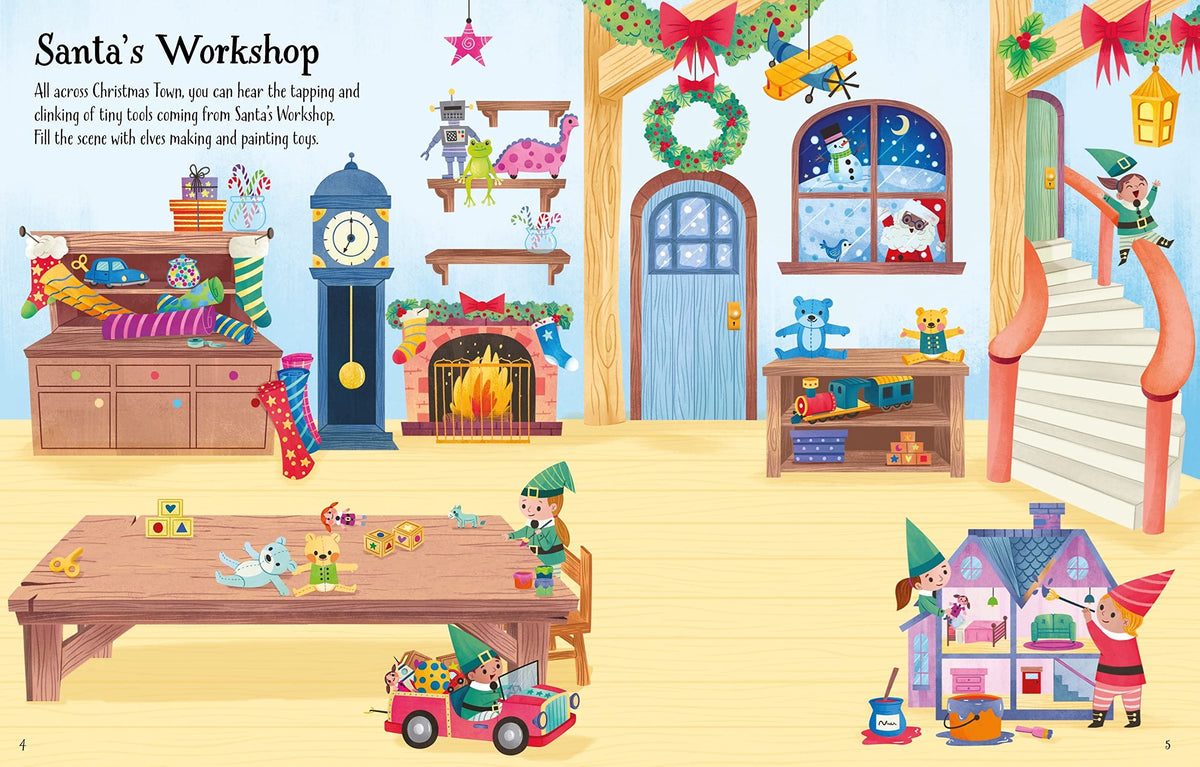 FIRST STICKER BOOK CHRISTMAS (PAPER BACK)