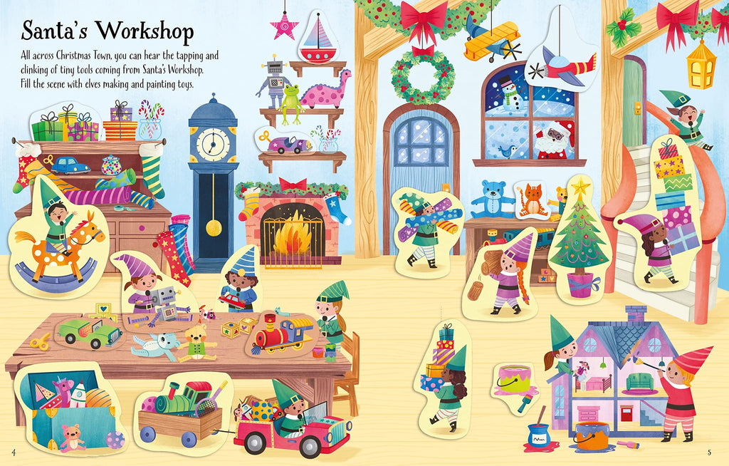 FIRST STICKER BOOK CHRISTMAS (PAPER BACK)