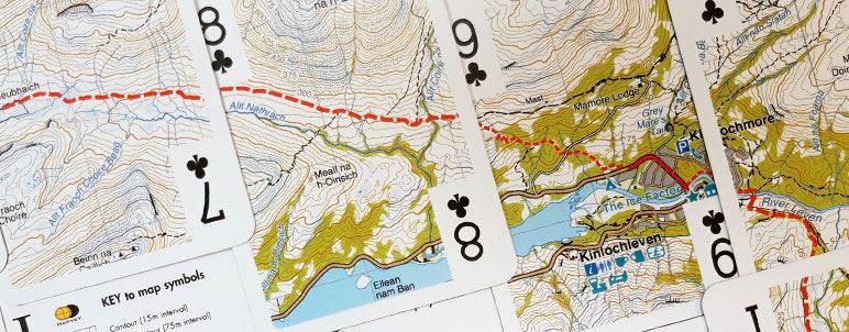 WEST HIGHLAND WAY PLAYING CARDS