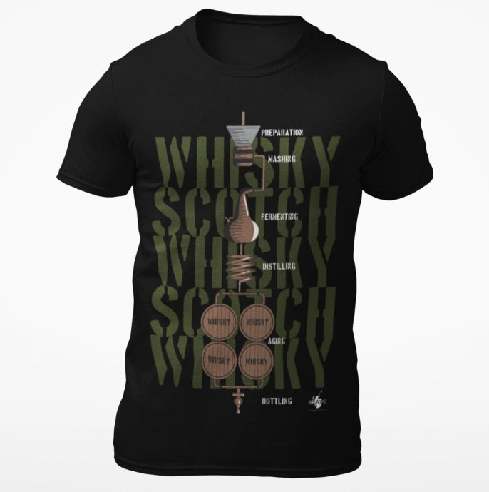 Whisky Body T-Shirt - Brave Scottish Gifts