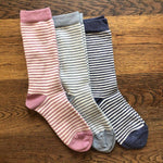 Load image into Gallery viewer, Ladies Alpaca Stripey Socks
