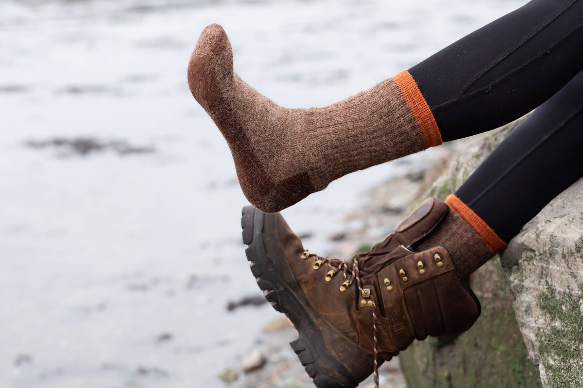 NEW Alpaca Cushioned Hiking Socks - Available in 2 sizes !