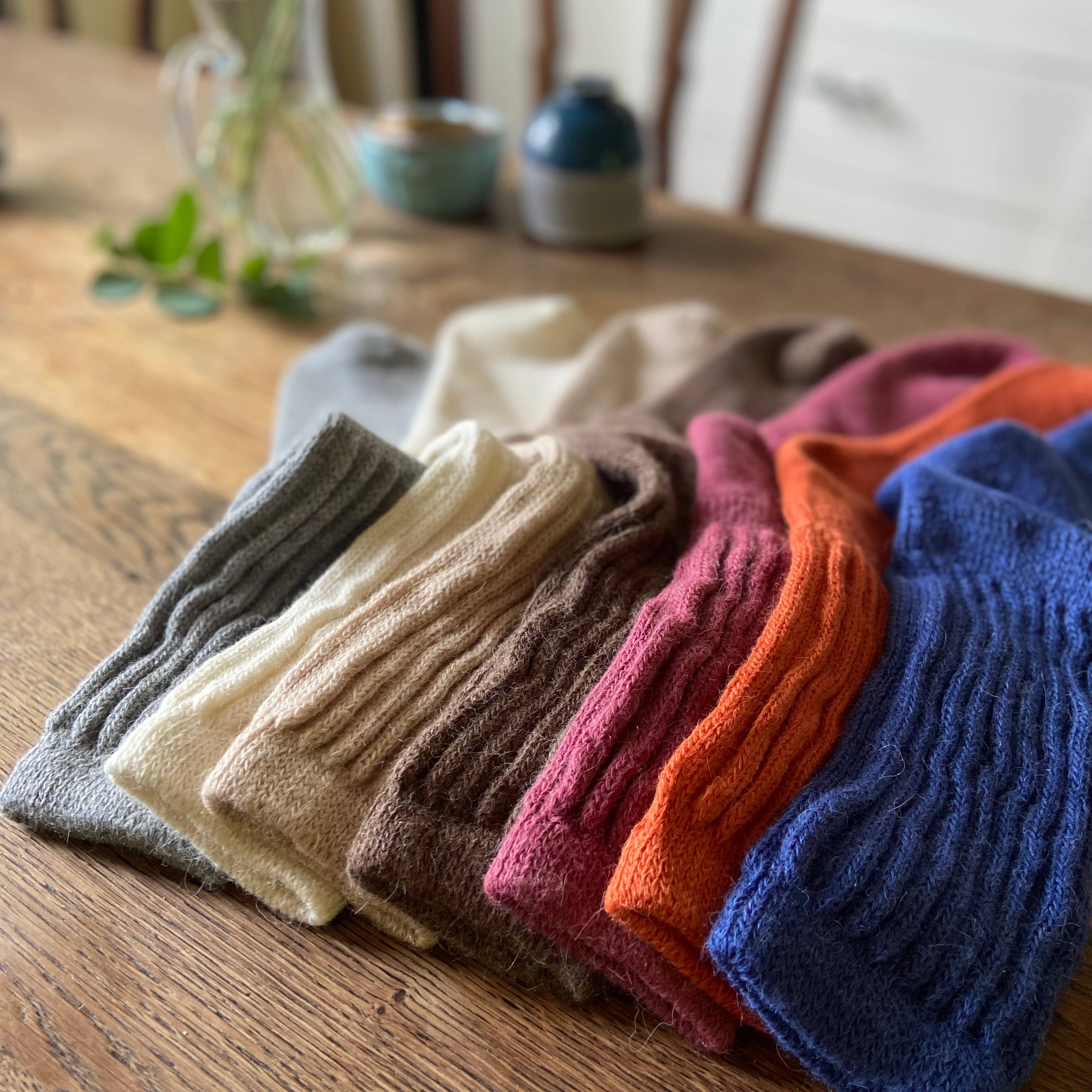 Cosy Everyday Alpaca Socks by Samantha Holmes