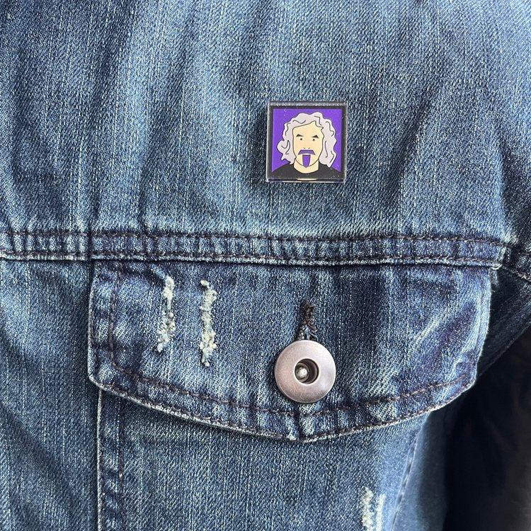 Billy Pop Pin Badge by Brave Scottish Gifts