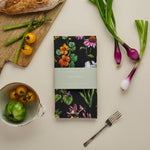 Load image into Gallery viewer, Bountiful Blooms - Tea Towel - Black, designed by Catherine Lewis
