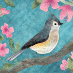 Load image into Gallery viewer, Michigan Bird Card Blue - Blank Inside Card JC-02
