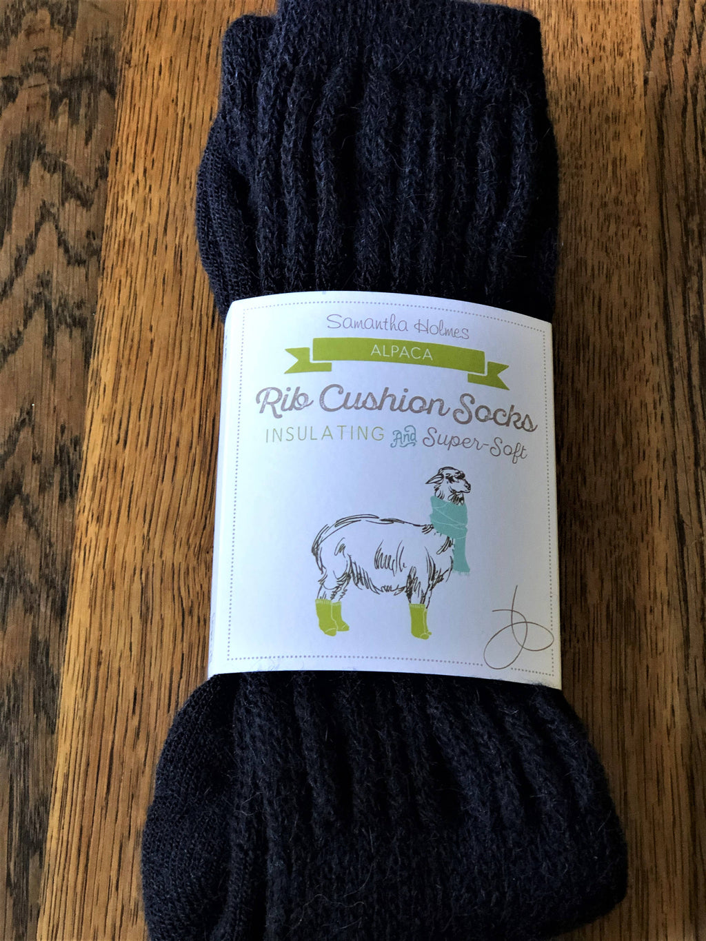 Alpaca Ribbed Socks Larger size UK 7-10