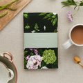 Summer Garden - Tea Towel - Dark Green