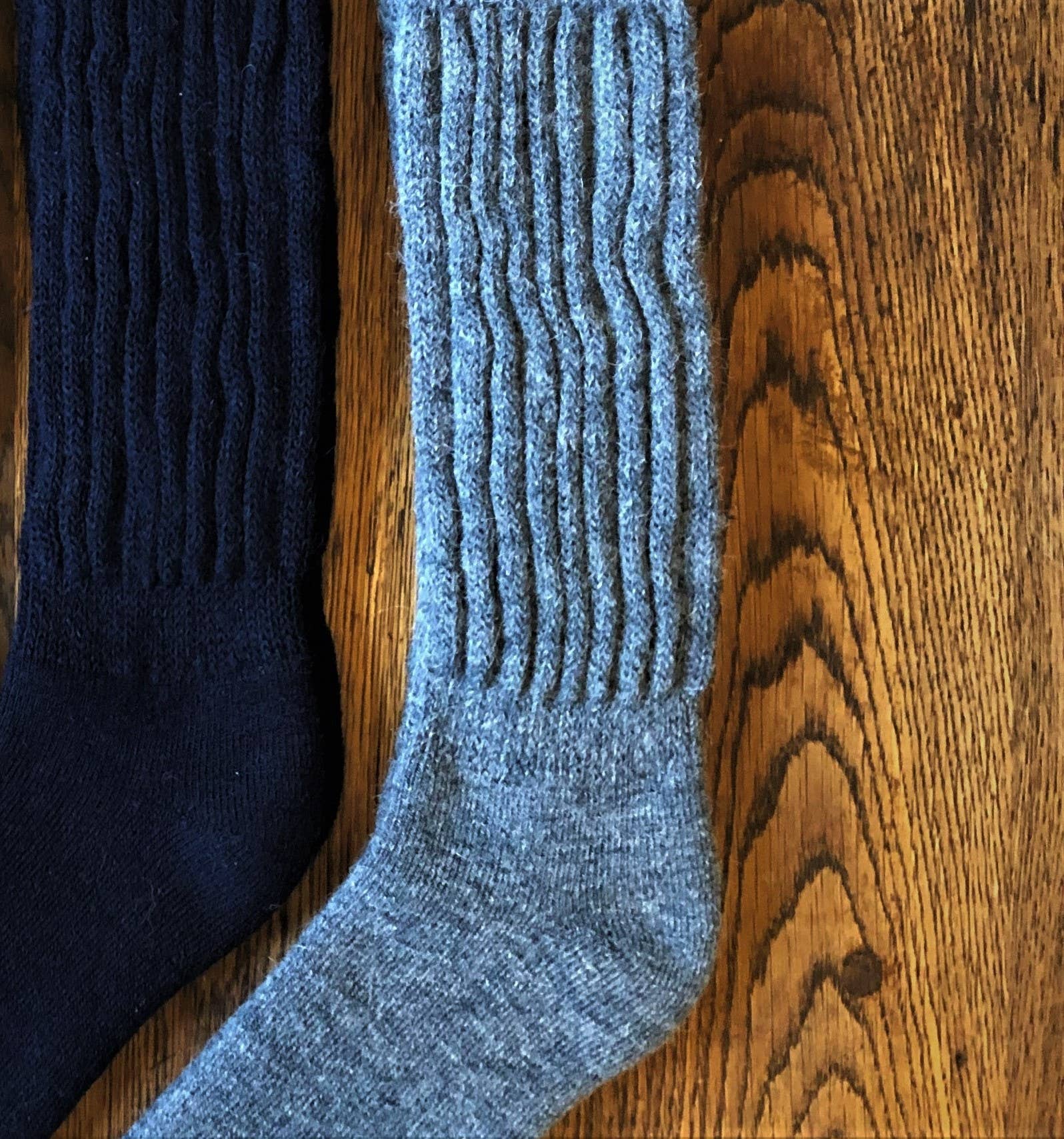Alpaca Ribbed Socks Larger size UK 7-10