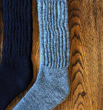 Load image into Gallery viewer, Alpaca Ribbed Socks Larger size UK 7-10
