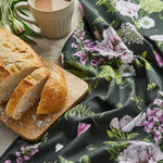 Load image into Gallery viewer, Summer Garden - Tea Towel - Dark Green
