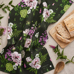Load image into Gallery viewer, Summer Garden - Tea Towel - Dark Green
