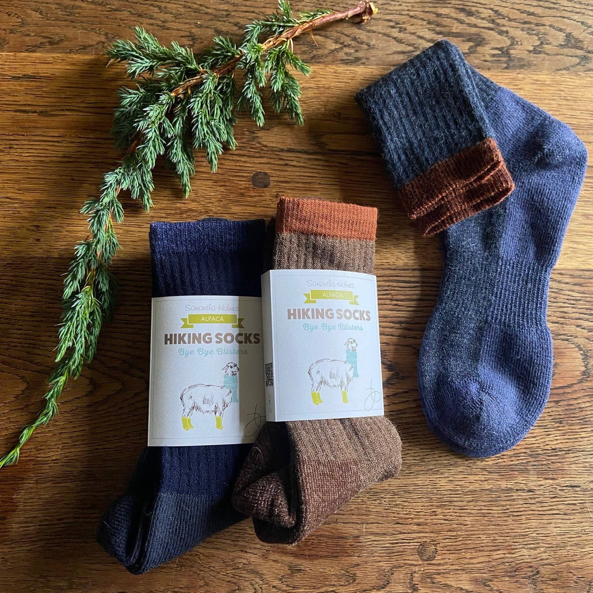 NEW Alpaca Cushioned Hiking Socks - Available in 2 sizes !