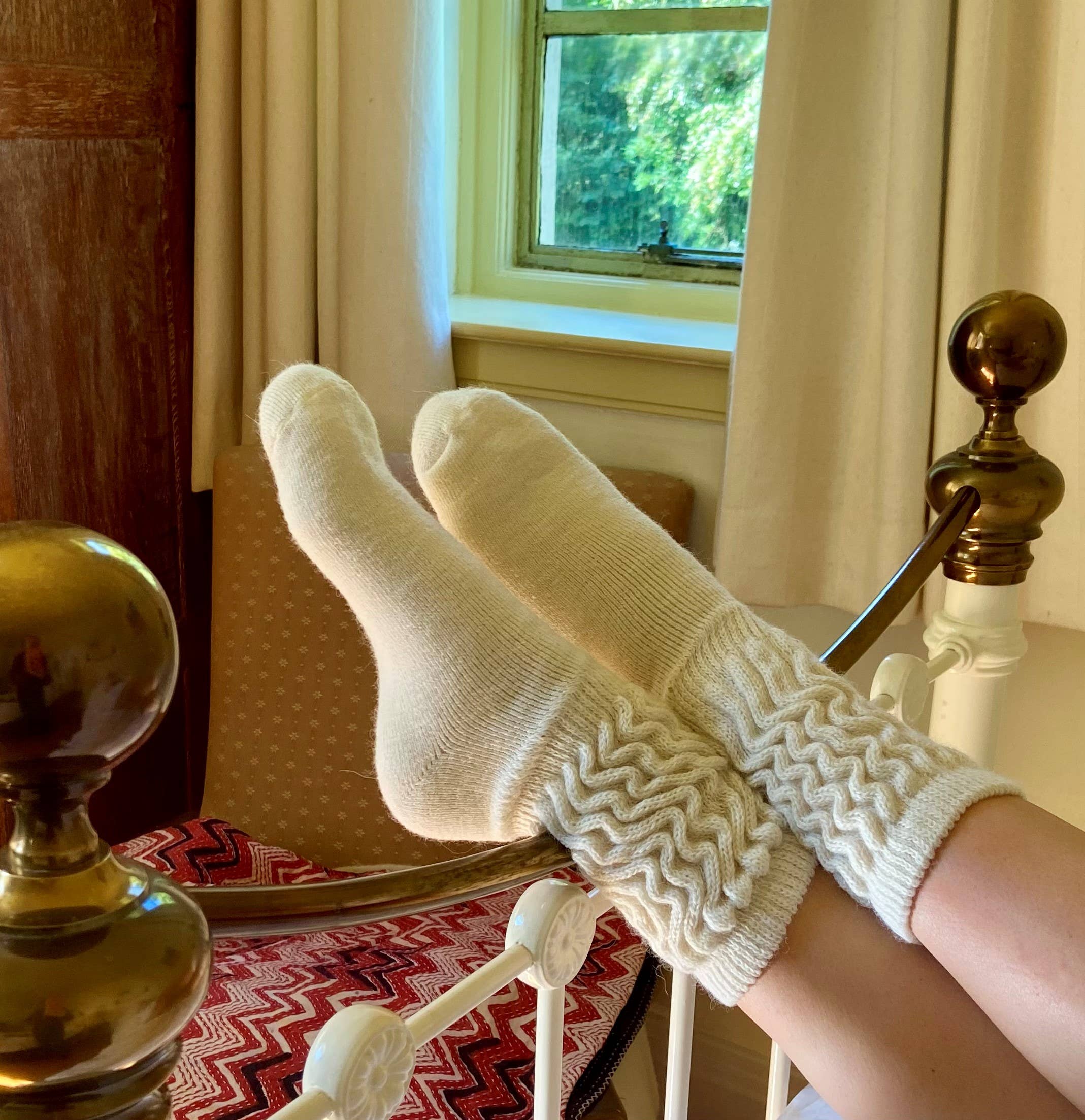 Cosy Everyday Alpaca Socks by Samantha Holmes