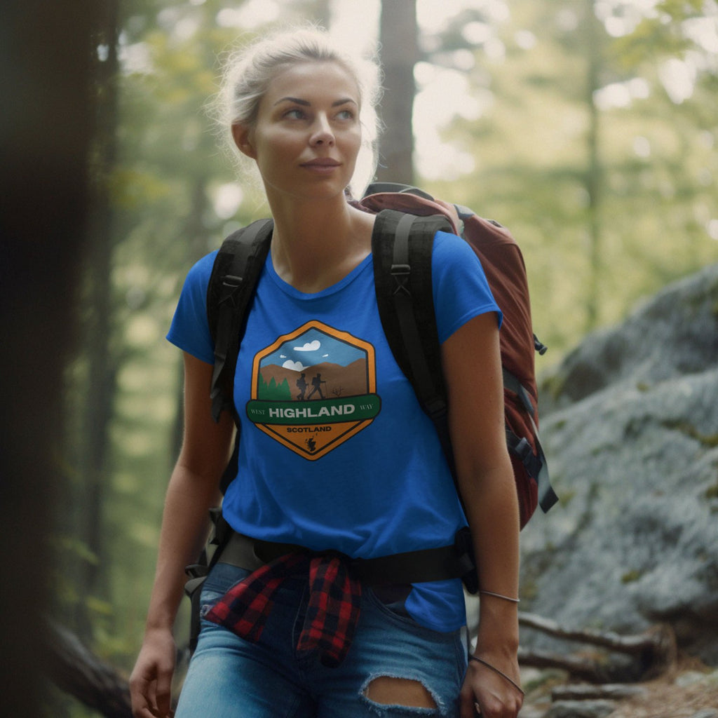 NEW West Highland Way Walkers T-Shirt by Brave Scottish Gifts
