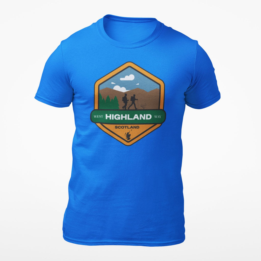 NEW West Highland Way Walkers T-Shirt by Brave Scottish Gifts