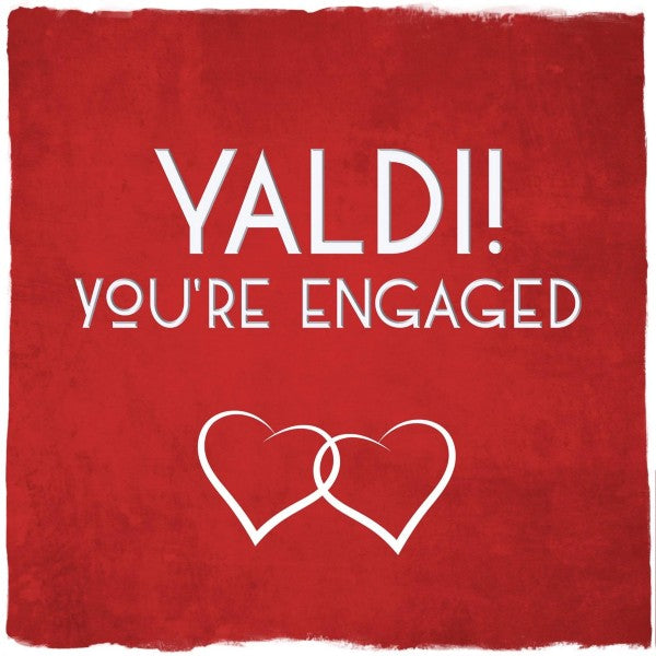 Engagement Cards by Truly Scotland