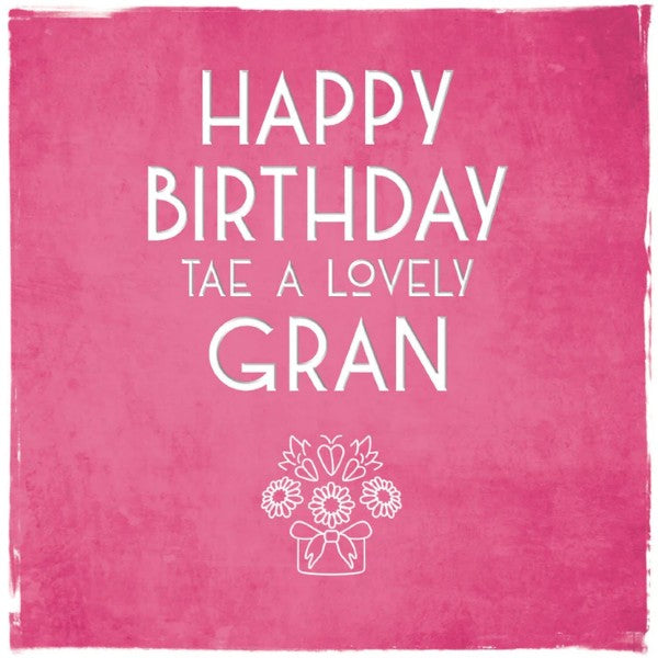 Relations Scottish Birthday Cards