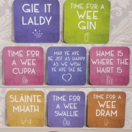 Scottish Coasters by Truly Scotland