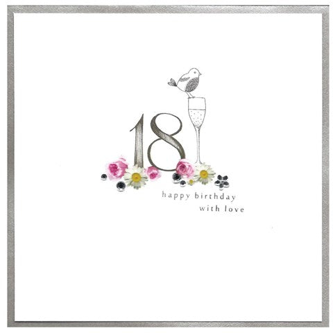 Age Birthday Cards 18 - 90 years