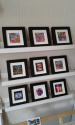 Load image into Gallery viewer, Mini SQ Framed Print By Glasgow Artist Andy Hurst
