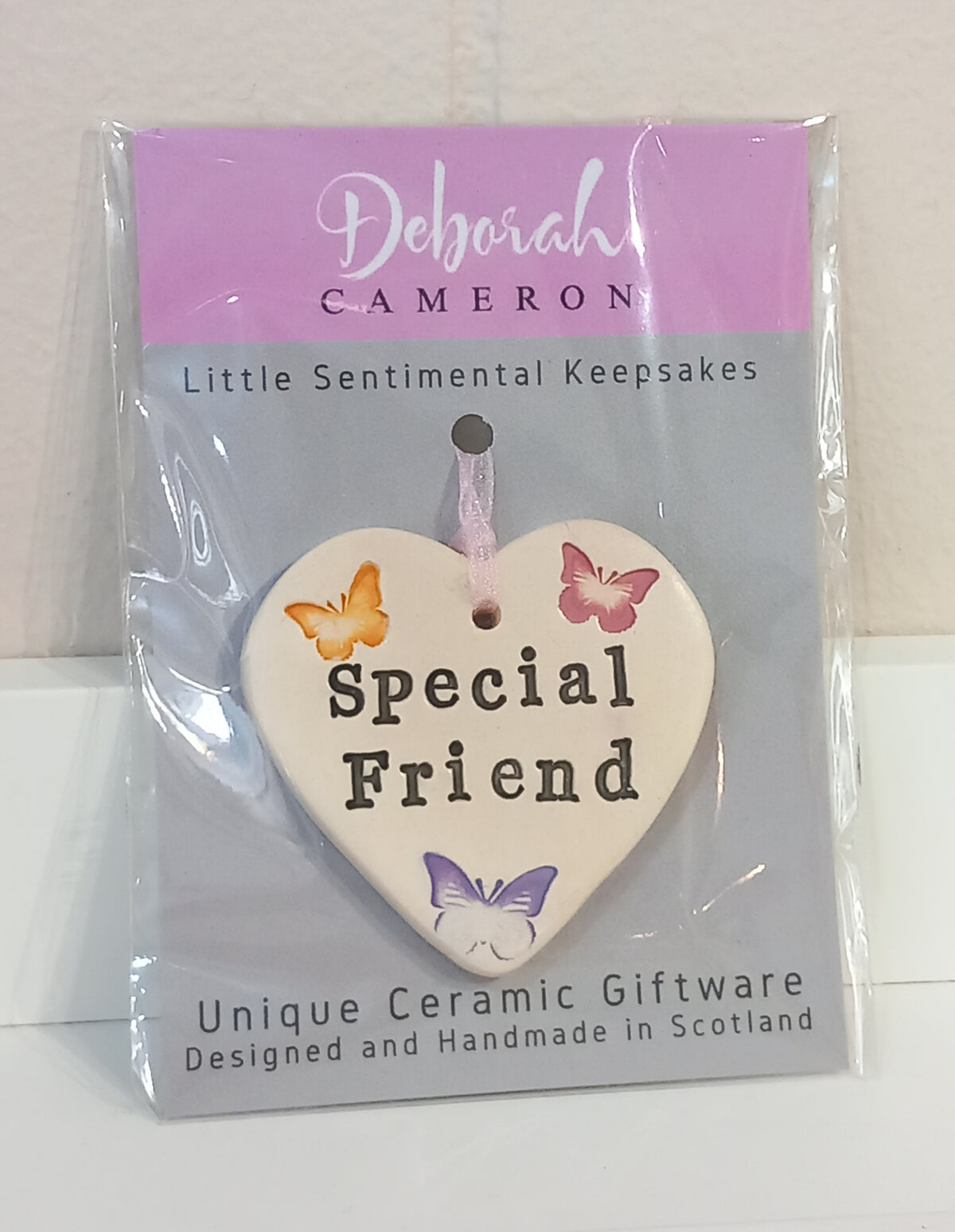 Little Sentimental Keepsake Hearts - Handmade Ceramics by Deborah Cameron - Made in Scotland
