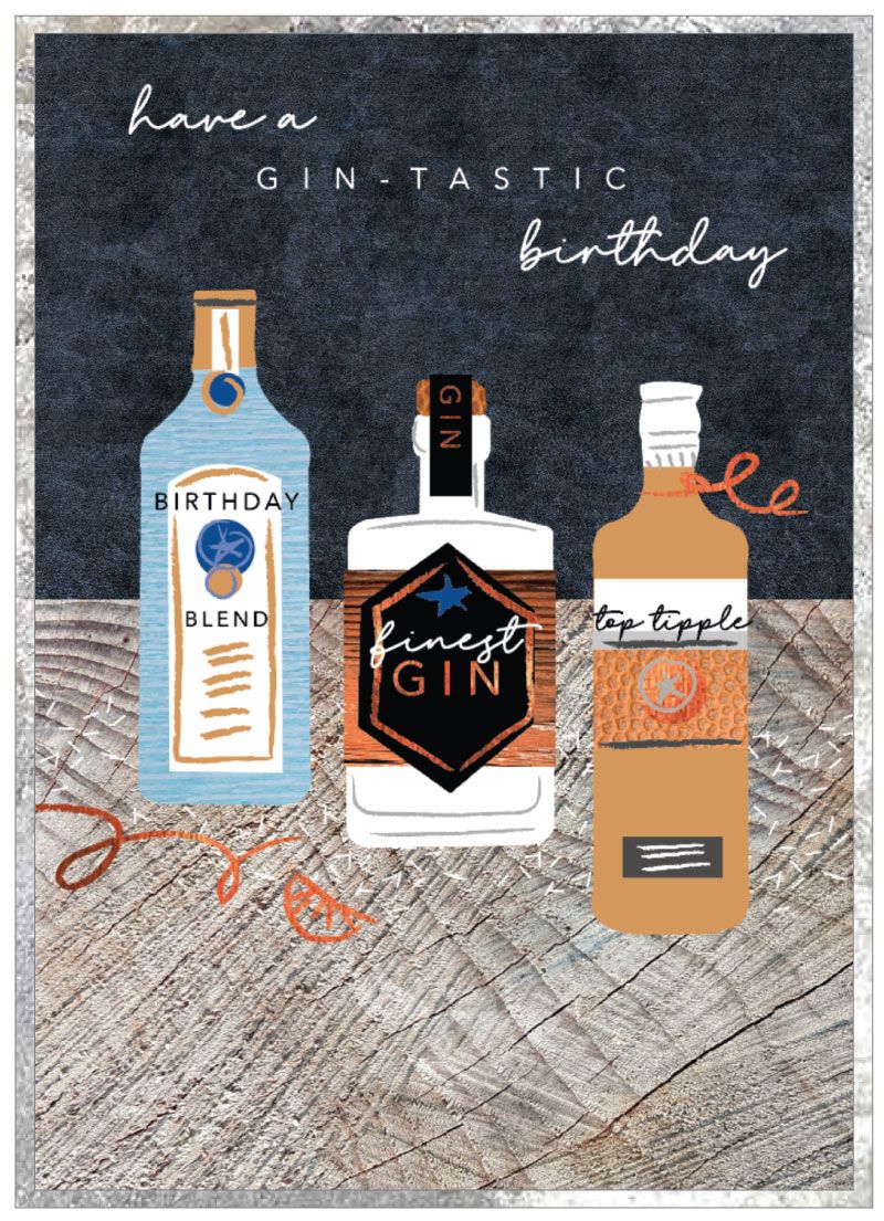 Cobalt Birthday Cards