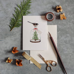 Load image into Gallery viewer, Bird Watercolour Christmas Greetings Card
