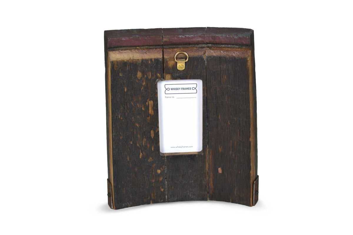 Whisky Barrel Ring Chime Frame Made in Scotland by Whisky Frames
