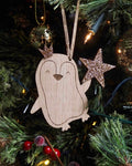 Snowy the Christmas Penguin: Red / Silver