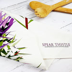 Load image into Gallery viewer, Thistle Tea Towels Illustrated by Louise Jennifer Design
