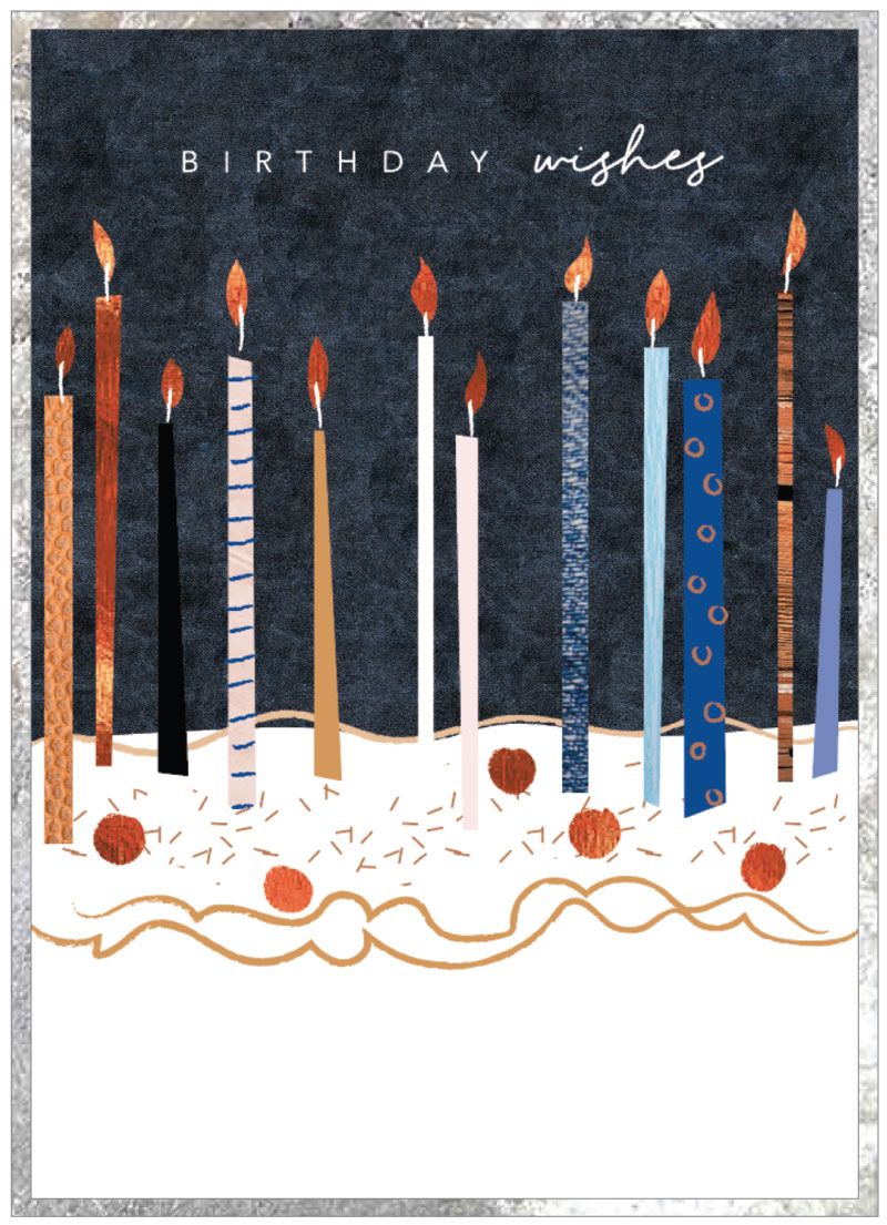 Cobalt Birthday Cards