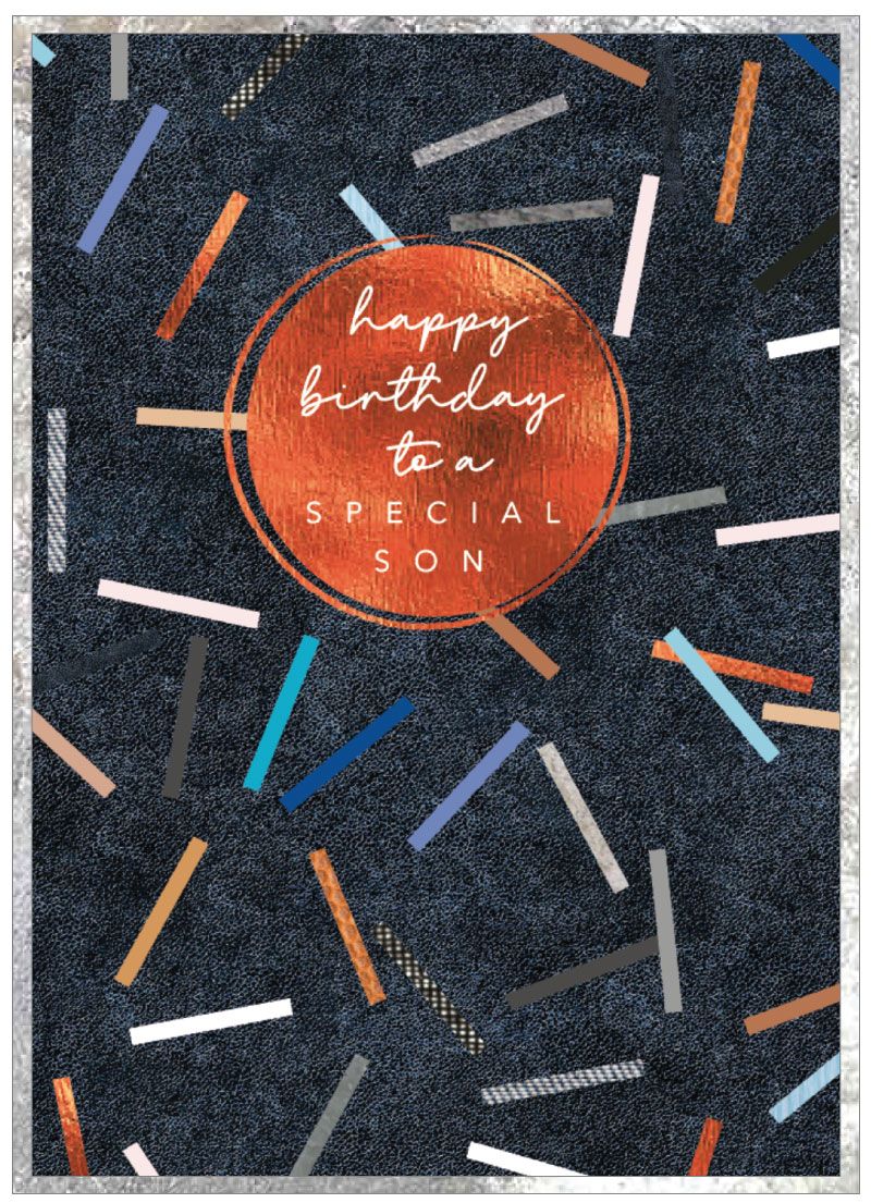 Relations 'Cobalt' Birthday Cards from Cinnamon Aitch