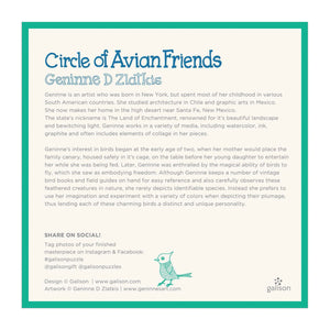 CIRCLE OF AVIAN FRIENDS 1000 PIECE JIGSAW PUZZLE (GALISON)