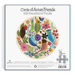 Load image into Gallery viewer, CIRCLE OF AVIAN FRIENDS 1000 PIECE JIGSAW PUZZLE (GALISON)

