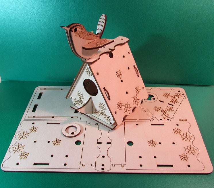 Pop Up Decorative Bird House