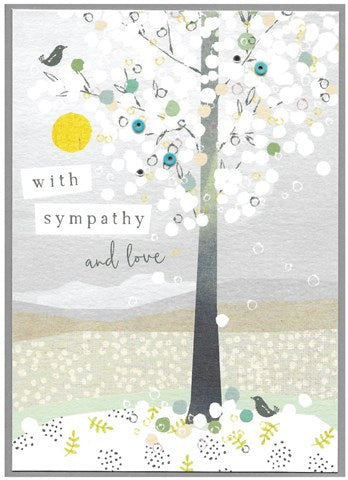 With Sympathy 'Amelia' Card AL41