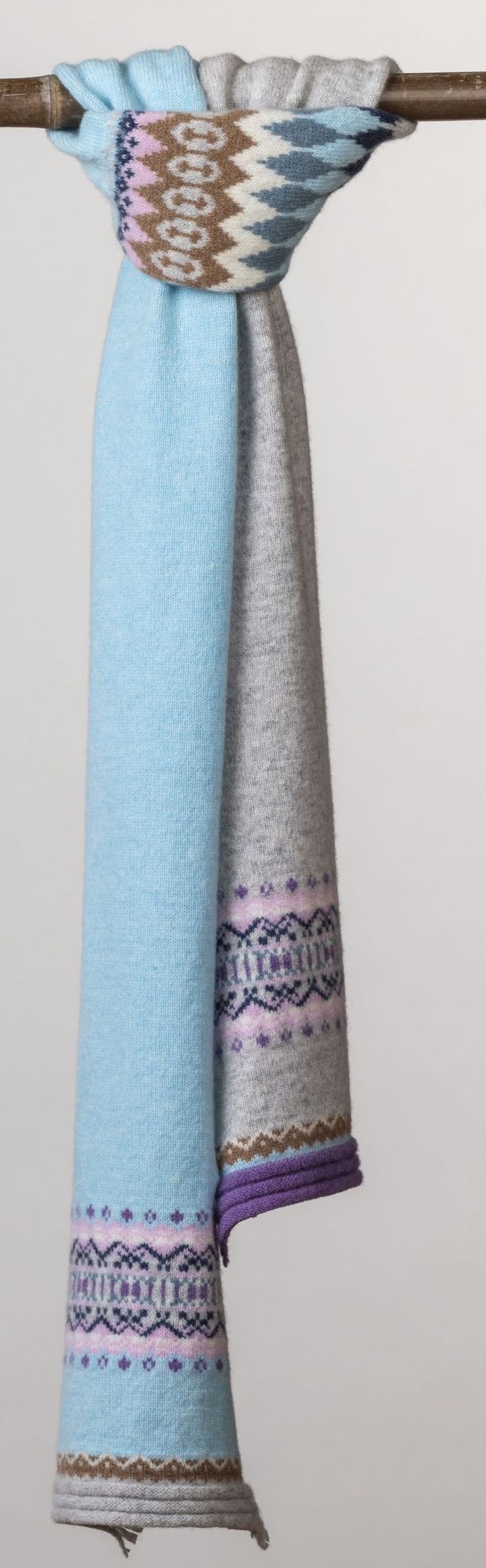 Alloa Merino Lambswool Scarves - Made in Scotland by Eribe Knitwear