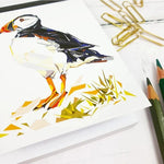 Load image into Gallery viewer, Puffin Mini Notebooks designed by Louise Jennifer Design

