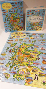 ATLAS AND JIGSAW OF SCOTLAND