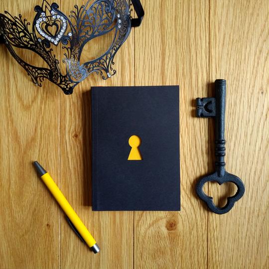 Clavis & Claustra Key Hole Black Notebook