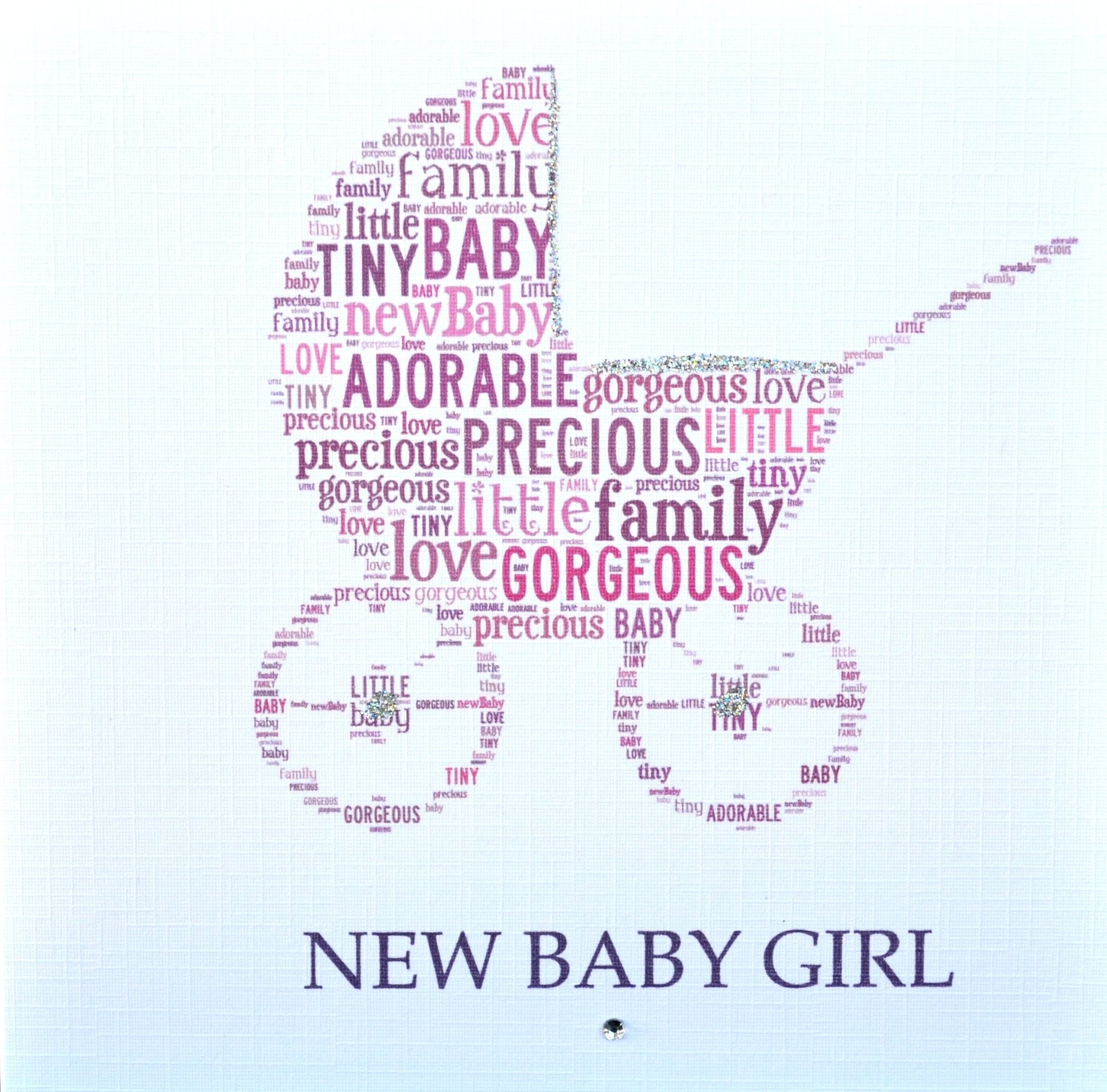 Baby Card by Word Art