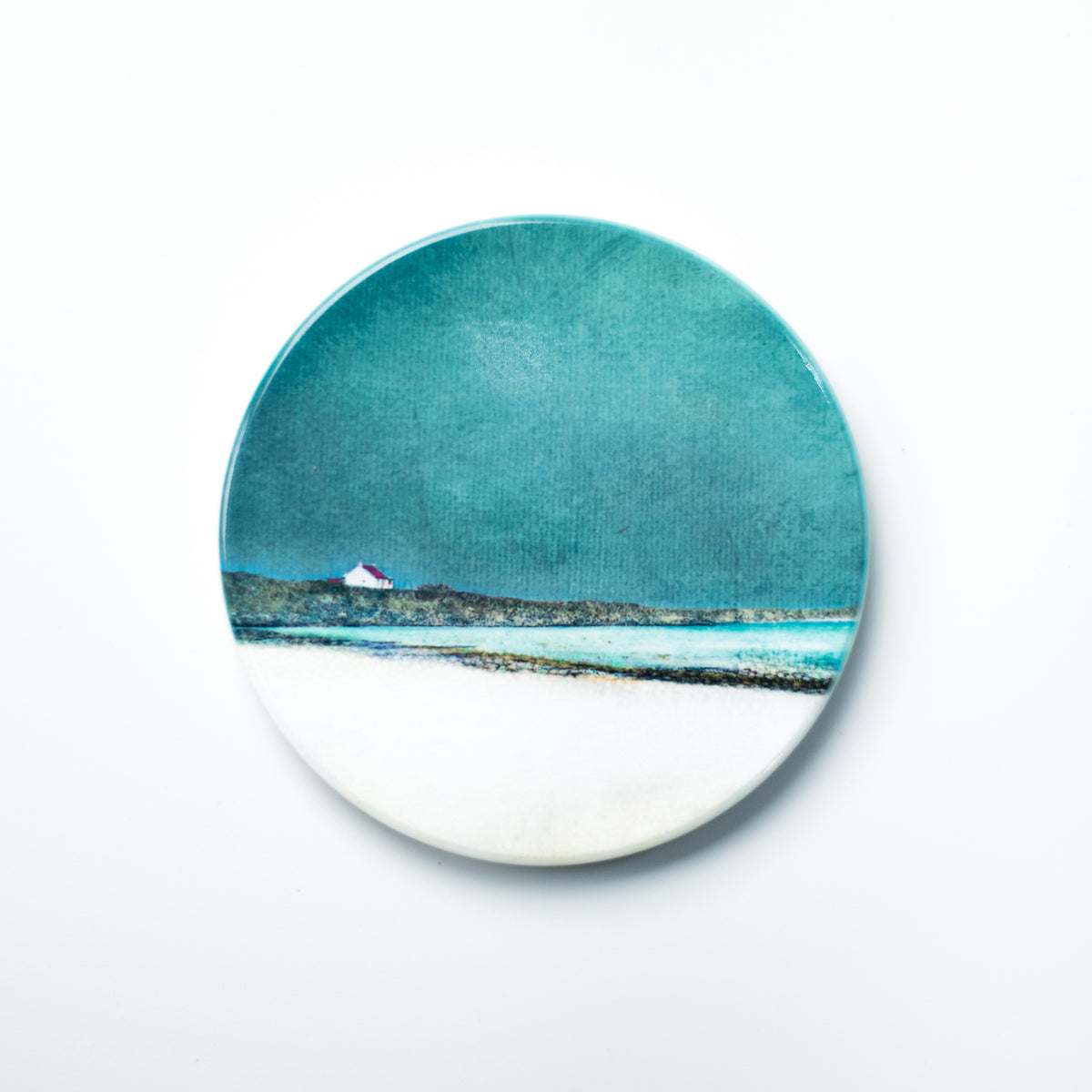 Ceramic Scottish Landscape Coaster - Cath Waters