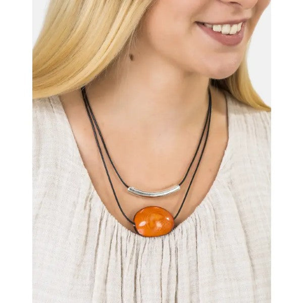 Barra Seed Necklaces Made by Pretty Pink Eco Jewellery