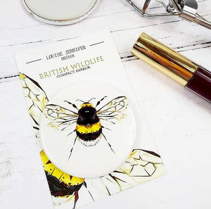 Compact Mirrors Illustrated by Jennifer Louise Design