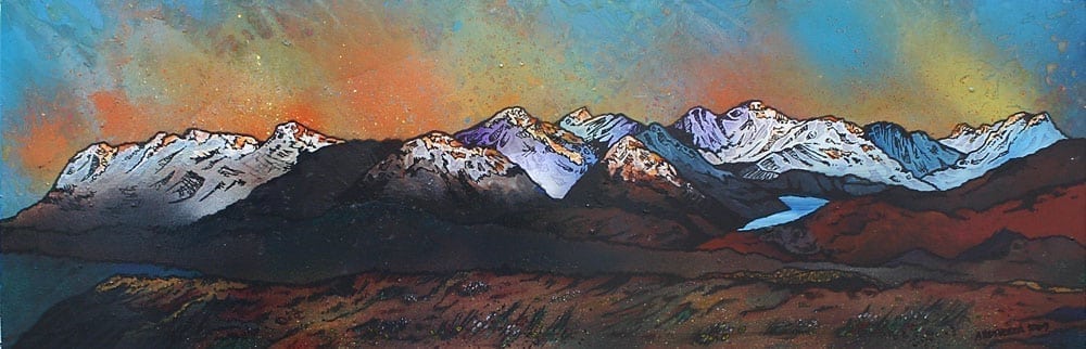 Scottish Highlands Small Mounted Prints by Andy Peutherer