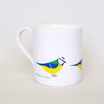 Load image into Gallery viewer, Garden Birds Bone China Mugs by Blue Ranchu Designs
