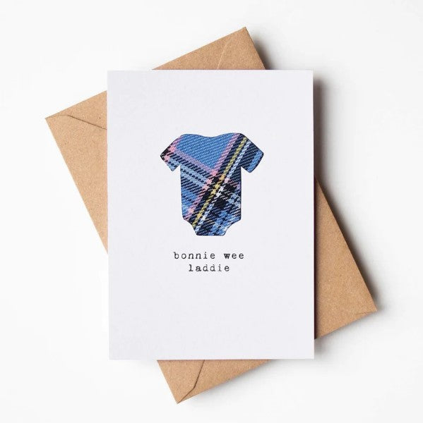 Scottish Baby Cards Handmade in Scotland