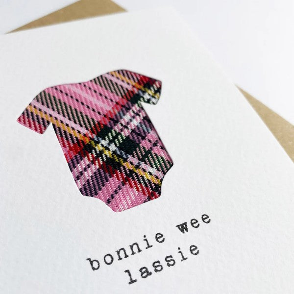Scottish Baby Cards Handmade in Scotland