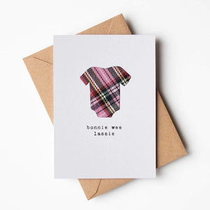 Scottish Baby Cards Handmade in Scotland